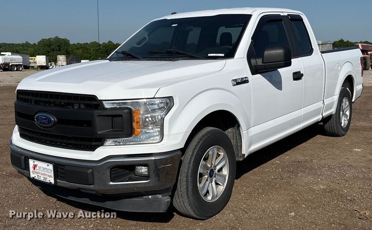 image for item EJ8825 2018 Ford F150 SuperCab pickup truck