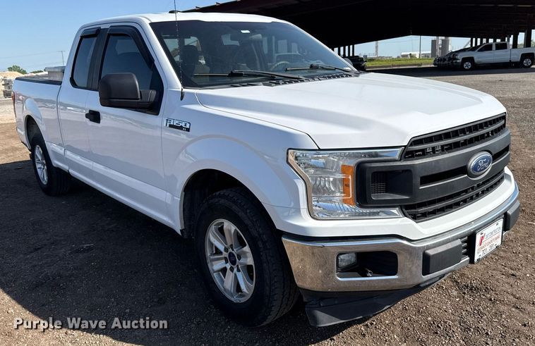 image for item EJ8825 2018 Ford F150 SuperCab pickup truck