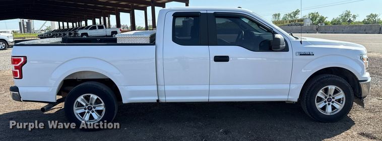 image for item EJ8825 2018 Ford F150 SuperCab pickup truck