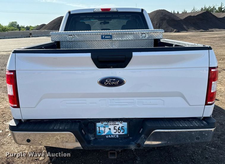 image for item EJ8825 2018 Ford F150 SuperCab pickup truck