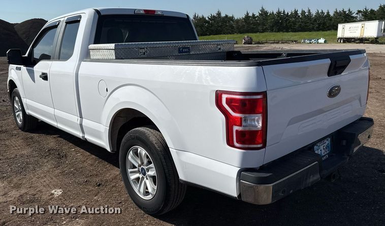 image for item EJ8825 2018 Ford F150 SuperCab pickup truck