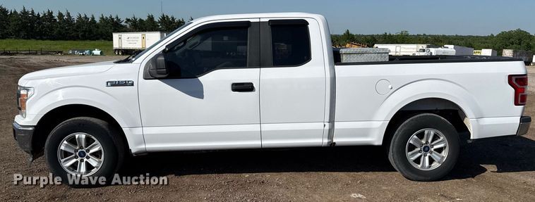 image for item EJ8825 2018 Ford F150 SuperCab pickup truck
