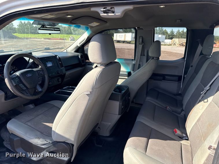 image for item EJ8825 2018 Ford F150 SuperCab pickup truck