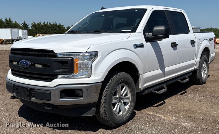 image for item EJ8826 2020 Ford F150 SuperCrew pickup truck