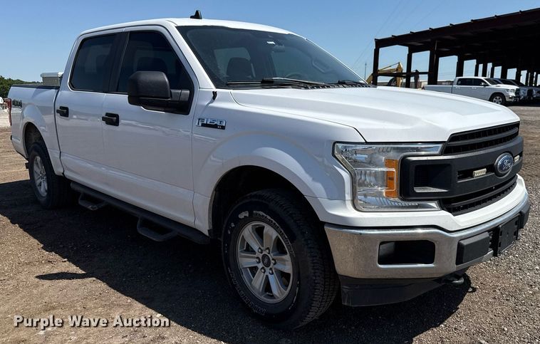 image for item EJ8826 2020 Ford F150 SuperCrew pickup truck