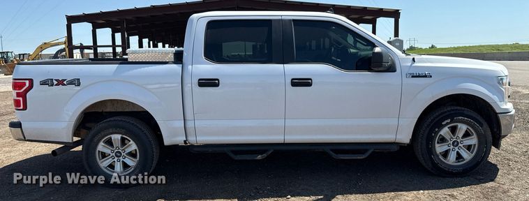 image for item EJ8826 2020 Ford F150 SuperCrew pickup truck