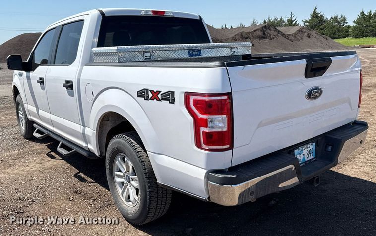 image for item EJ8826 2020 Ford F150 SuperCrew pickup truck