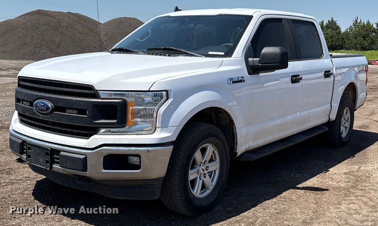 image for item EJ8830 2020 Ford F150 SuperCrew pickup truck