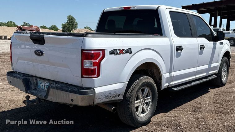 image for item EJ8830 2020 Ford F150 SuperCrew pickup truck