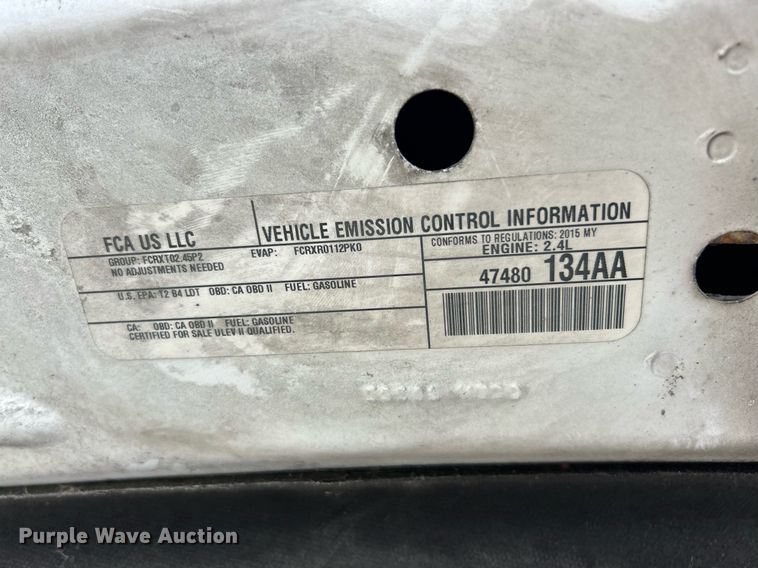 image for item EK3002 2015 Jeep Patriot Latitude SUV