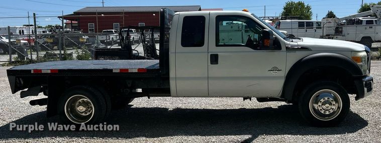 image for item EK8065 2011 Ford F550 Super Duty XLT  flatbed truck