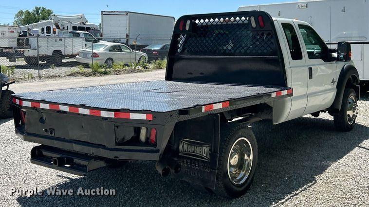 image for item EK8065 2011 Ford F550 Super Duty XLT  flatbed truck