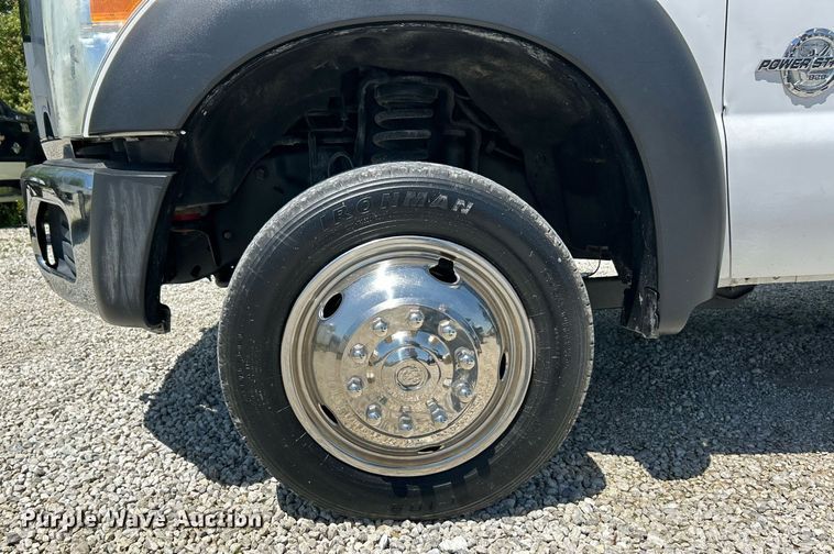 image for item EK8065 2011 Ford F550 Super Duty XLT  flatbed truck