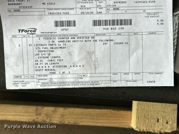 image for item EK8076 2007 UD Nissan UD1400 box truck