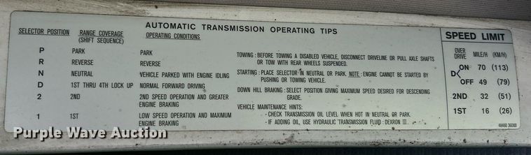 image for item EK8076 2007 UD Nissan UD1400 box truck