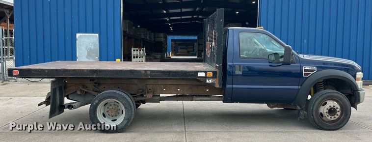 image for item EK8082 2008 Ford F450 Super Duty XL dump flatbed truck