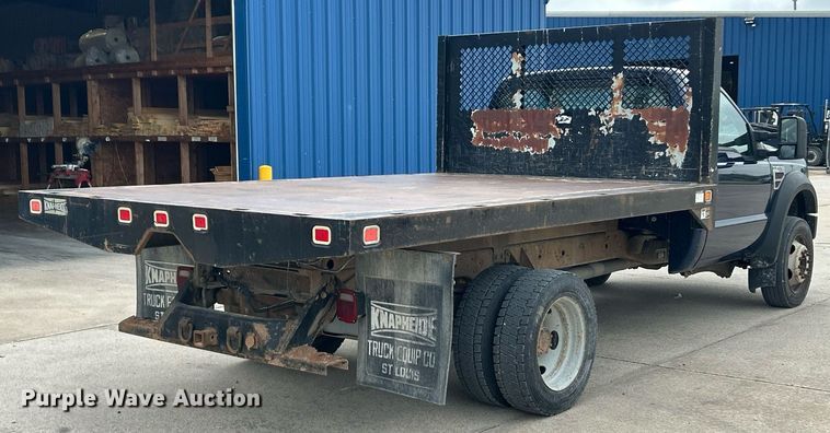 image for item EK8082 2008 Ford F450 Super Duty XL dump flatbed truck