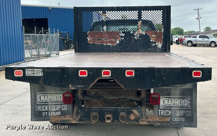 image for item EK8082 2008 Ford F450 Super Duty XL dump flatbed truck