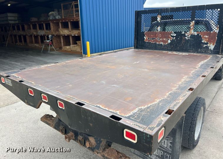 image for item EK8082 2008 Ford F450 Super Duty XL dump flatbed truck