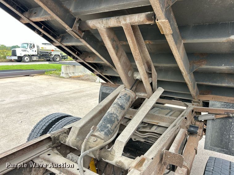 image for item EK8082 2008 Ford F450 Super Duty XL dump flatbed truck