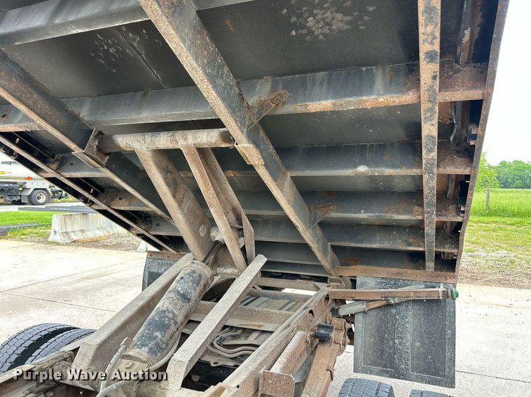 image for item EK8082 2008 Ford F450 Super Duty XL dump flatbed truck