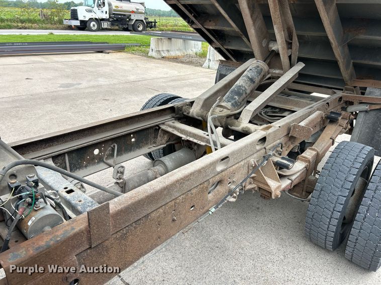 image for item EK8082 2008 Ford F450 Super Duty XL dump flatbed truck