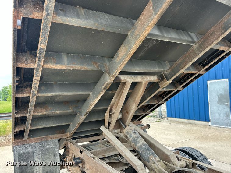 image for item EK8082 2008 Ford F450 Super Duty XL dump flatbed truck