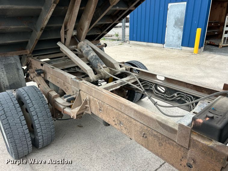 image for item EK8082 2008 Ford F450 Super Duty XL dump flatbed truck