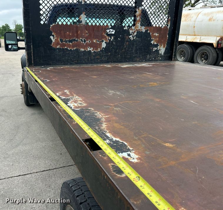 image for item EK8082 2008 Ford F450 Super Duty XL dump flatbed truck