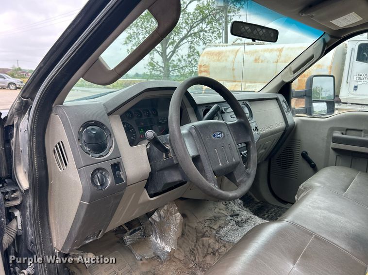 image for item EK8082 2008 Ford F450 Super Duty XL dump flatbed truck