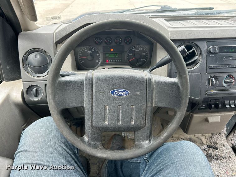 image for item EK8082 2008 Ford F450 Super Duty XL dump flatbed truck