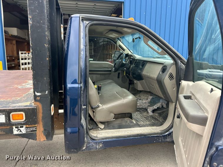 image for item EK8082 2008 Ford F450 Super Duty XL dump flatbed truck