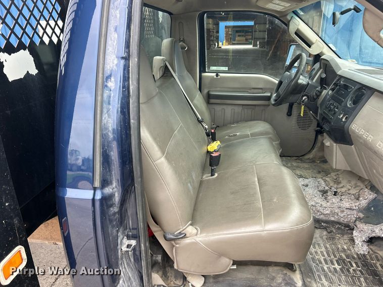 image for item EK8082 2008 Ford F450 Super Duty XL dump flatbed truck