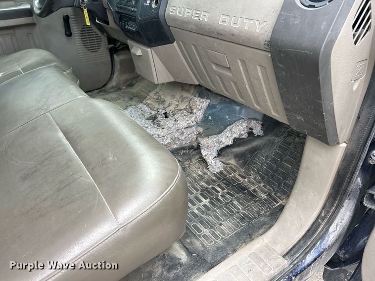 image for item EK8082 2008 Ford F450 Super Duty XL dump flatbed truck