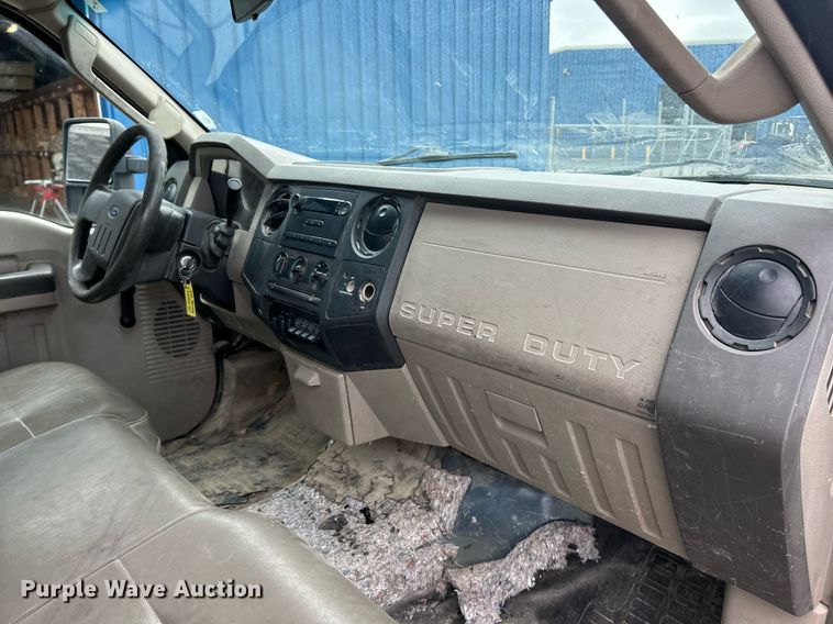 image for item EK8082 2008 Ford F450 Super Duty XL dump flatbed truck