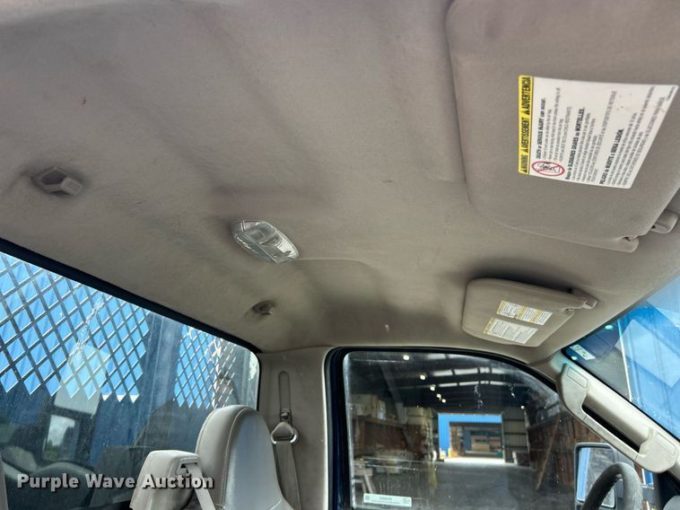 image for item EK8082 2008 Ford F450 Super Duty XL dump flatbed truck