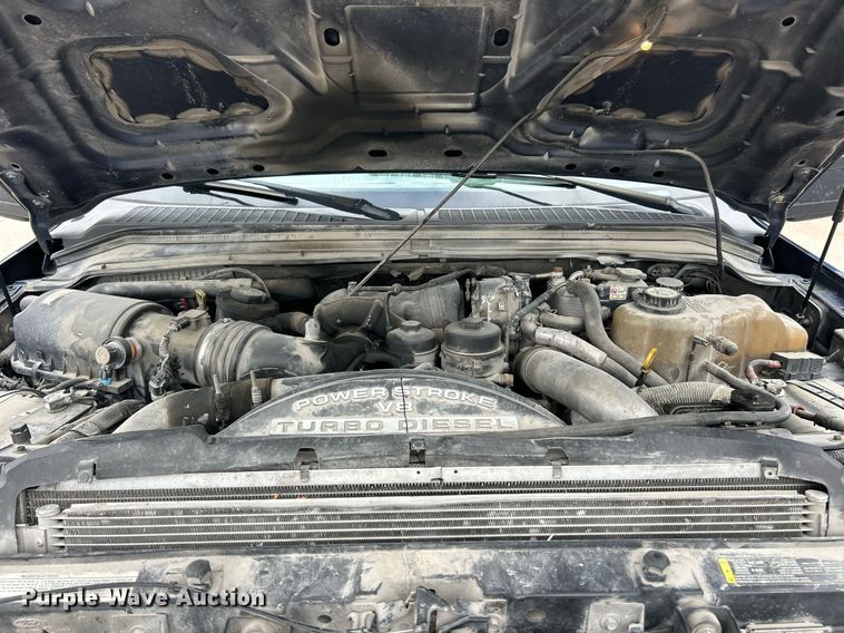 image for item EK8082 2008 Ford F450 Super Duty XL dump flatbed truck