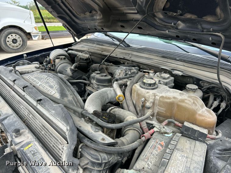 image for item EK8082 2008 Ford F450 Super Duty XL dump flatbed truck