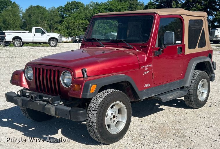 image for item EK8092 1999 Jeep Wrangler Sport SUV