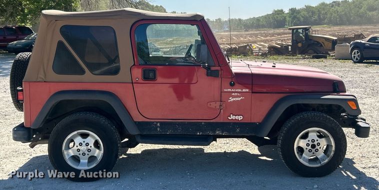 image for item EK8092 1999 Jeep Wrangler Sport SUV