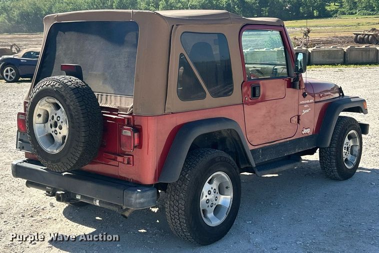 image for item EK8092 1999 Jeep Wrangler Sport SUV