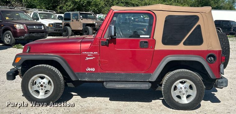 image for item EK8092 1999 Jeep Wrangler Sport SUV