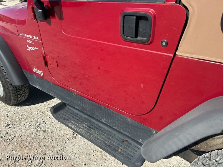 image for item EK8092 1999 Jeep Wrangler Sport SUV