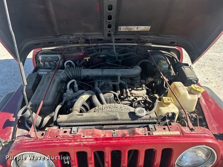 image for item EK8092 1999 Jeep Wrangler Sport SUV