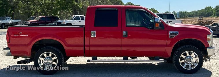 image for item EK8094 2009 Ford F250 Super Duty Lariat Crew Cab pickup truck