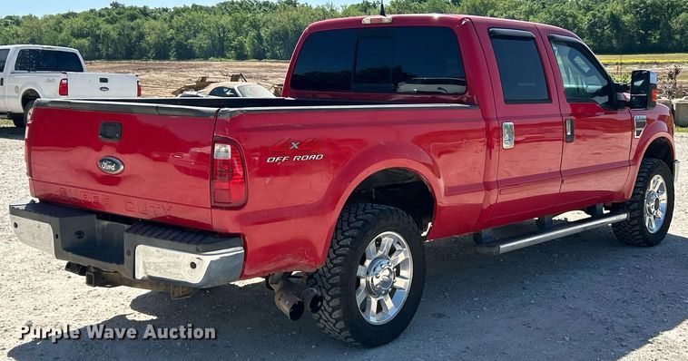 image for item EK8094 2009 Ford F250 Super Duty Lariat Crew Cab pickup truck