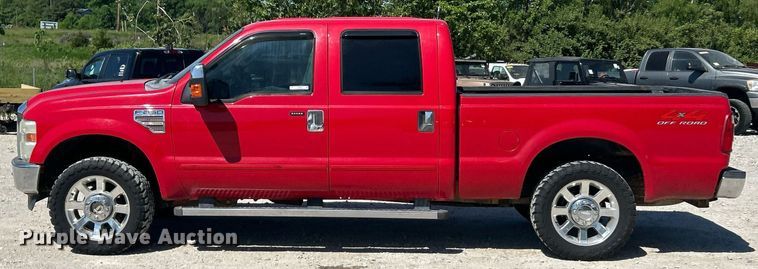 image for item EK8094 2009 Ford F250 Super Duty Lariat Crew Cab pickup truck