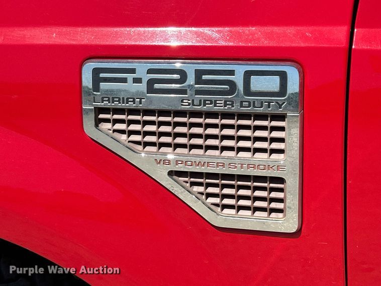 image for item EK8094 2009 Ford F250 Super Duty Lariat Crew Cab pickup truck