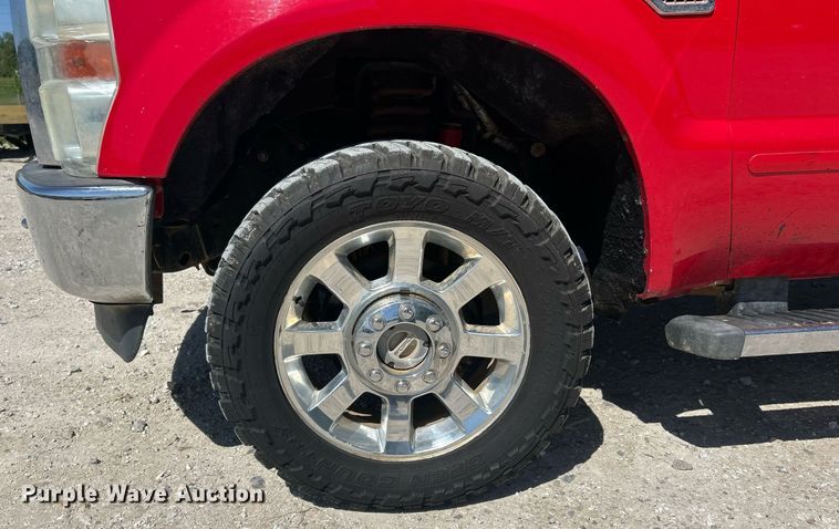 image for item EK8094 2009 Ford F250 Super Duty Lariat Crew Cab pickup truck