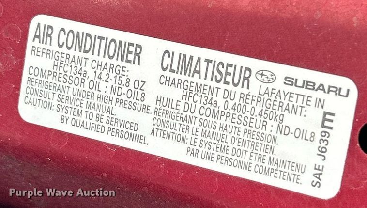 image for item EK8096 2014 Subaru Outback SUV